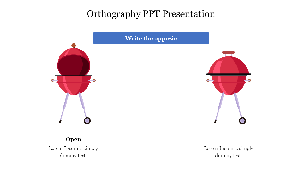 Orthography PPT Presentation